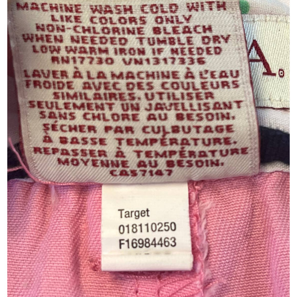 Merona Chino Shorts Womens Size 8 Bubblegum Pink Cotton Flat Front Pockets - Picture 6 of 10